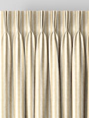 Emily Bond Gold Oscar Stripe Made to Measure Curtains - Image 5 of 9