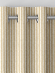 Emily Bond Gold Oscar Stripe Made to Measure Curtains - Image 7 of 9