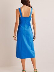 Boden Blue Strappy Back Jersey Midi Dress - Image 2 of 5