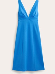 Boden Blue Strappy Back Jersey Midi Dress - Image 5 of 5