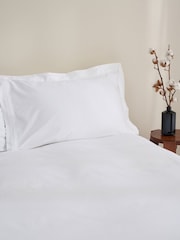 Truly White Micro Pleat 100% Cotton Pillowcase - Image 1 of 3