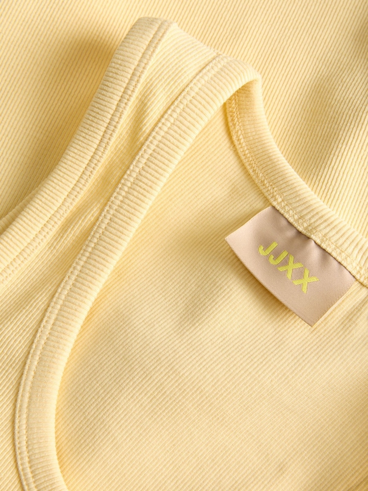 JJXX Yellow Scoop Neck Vests Multipack - Image 7 of 7