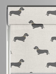 Emily Bond Natural 100% Cotton Basil Made to Measure Roman Blinds - Image 3 of 5