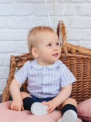 Trotters London Little Pale Stripe The Rupert Set - Image 3 of 6