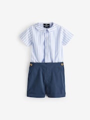 Trotters London Little Pale Stripe The Rupert Set - Image 4 of 6