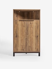 Dark Bronx Oak Effect Corner Cabinet - Image 7 of 10