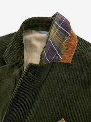 Barbour® Green Corduroy Slim Fit Suit Jacket - Image 12 of 19