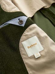 Barbour® Green Corduroy Slim Fit Suit Jacket - Image 17 of 19
