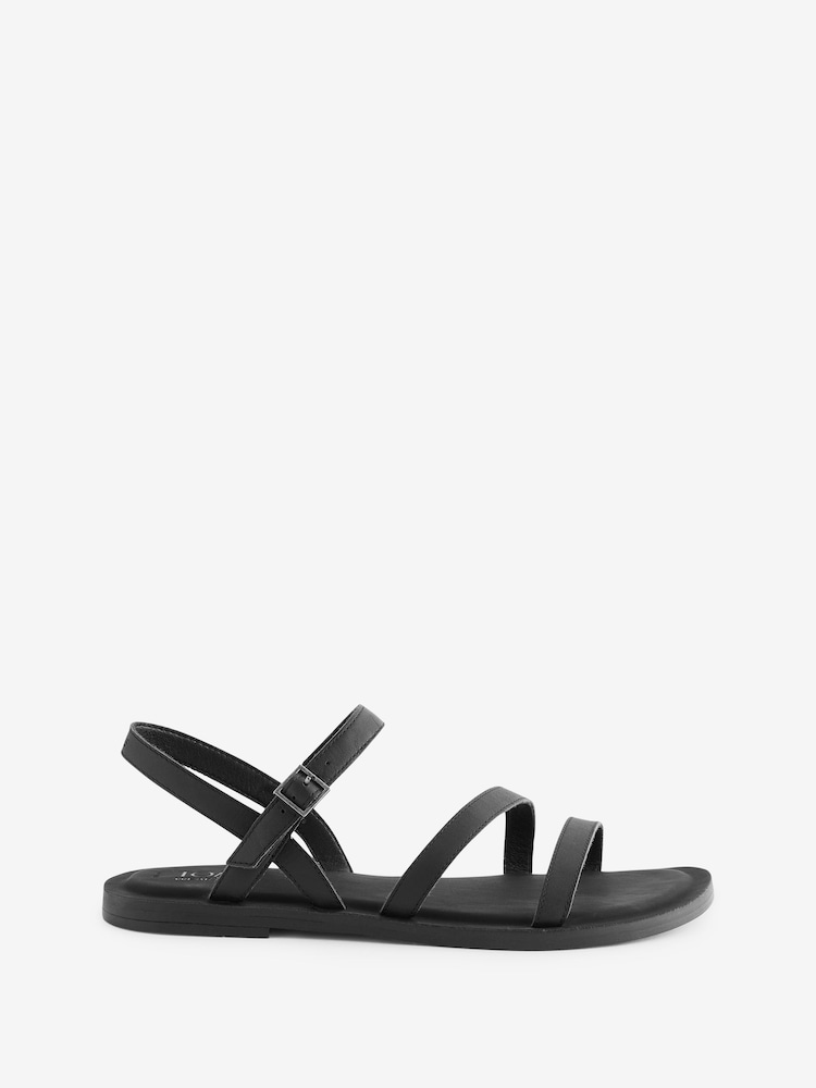 TOMS Kira Leather Sandals - Image 3 of 7