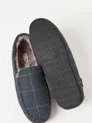 FatFace Blue Noah Check Moccasins - Image 3 of 4