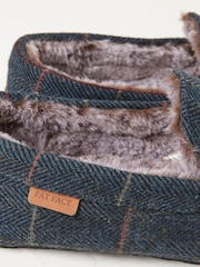 FatFace Blue Noah Check Moccasins - Image 4 of 4
