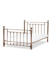 Rose Gold Leamington Metal Bed Frame - Image 4 of 5