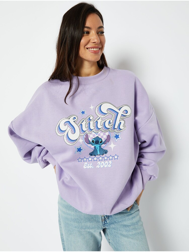 Skinnydip Disney Cinderella Dance Til Midnight Sweatshirt - Image 1 of 5 Skinnydip Disney Cinderella Dance Til Midnight Sweatshirt - Image 1 of 5