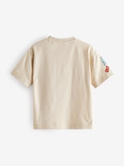 Ecru Marvel Superhero Short Sleeve 100% Cotton T-Shirt (9mths-8yrs) - Image 2 of 4