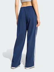 adidas originals Blue Pinstripe Firebird Loose Trackpant - Image 2 of 5
