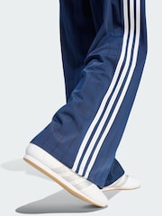 adidas originals Blue Pinstripe Firebird Loose Trackpant - Image 4 of 5
