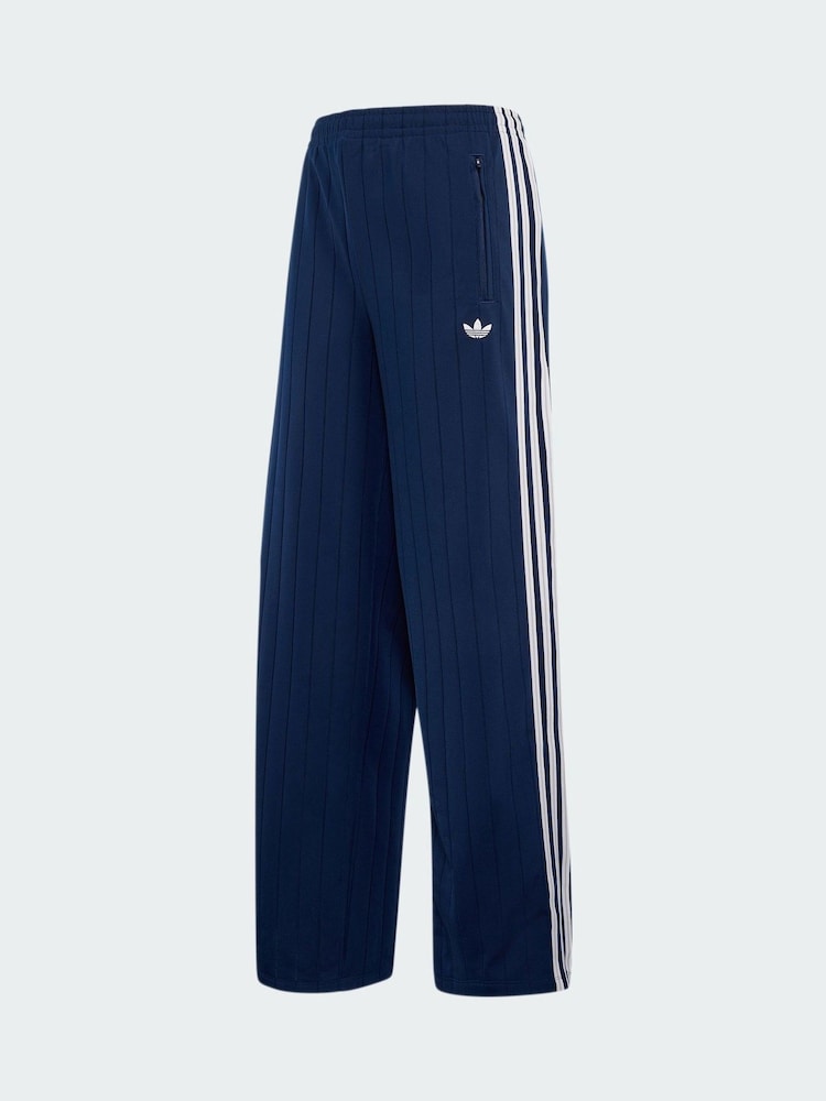 adidas originals Blue Pinstripe Firebird Loose Trackpant - Image 5 of 5 adidas originals Blue Pinstripe Firebird Loose Trackpant - Image 5 of 5