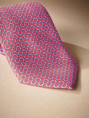 Orange Link Signature Made In Italy Design Tie - Image 2 of 3