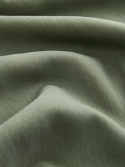 Khaki Green TENCEL™ Wide Leg Jumpsuit - Image 6 of 6