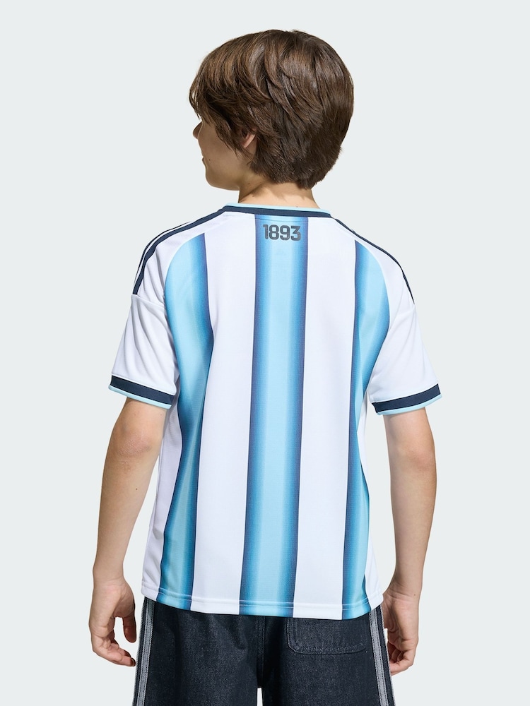adidas White Argentina 26 Home Jersey - Image 2 of 5 adidas White Argentina 26 Home Jersey - Image 2 of 5