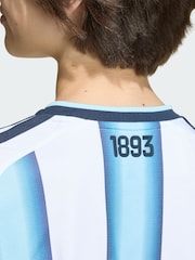 adidas White Argentina 26 Home Jersey - Image 4 of 5