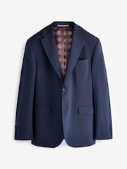 Leuchtend Blau - Signature Anzugjacke in Slim Fit aus italienischem Stoff - Bild 6 von 10