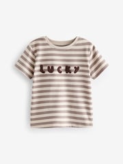 Neutrale Farbe - Kurzärmelige T-Shirts, 3er-Pack (3 Monate–7 Jahre) - Bild 2 von 7