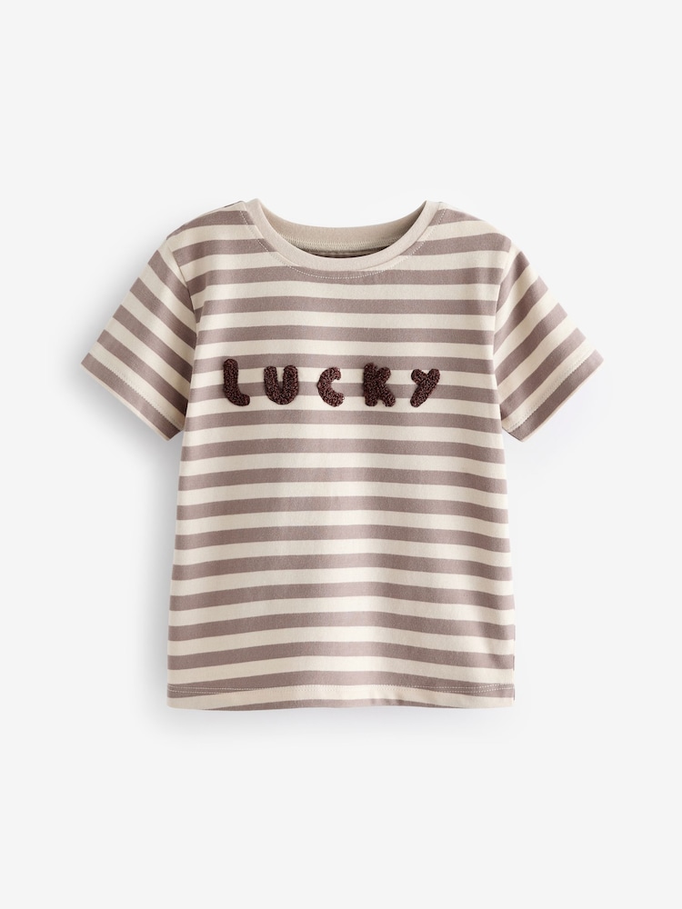 Neutrale Farbe - Kurzärmelige T-Shirts, 3er-Pack (3 Monate–7 Jahre) - Bild 2 von 7 Neutrale Farbe - Kurzärmelige T-Shirts, 3er-Pack (3 Monate–7 Jahre) - Bild 2 von 7