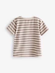 Neutrale Farbe - Kurzärmelige T-Shirts, 3er-Pack (3 Monate–7 Jahre) - Bild 3 von 7