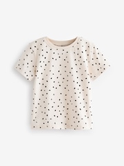 Neutrale Farbe - Kurzärmelige T-Shirts, 3er-Pack (3 Monate–7 Jahre) - Bild 5 von 7