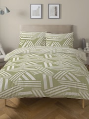 Copenhagen Home Green Noa Duvet Cover Set - Image 2 of 4
