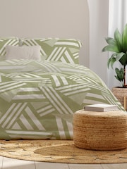 Copenhagen Home Green Noa Duvet Cover Set - Image 3 of 4