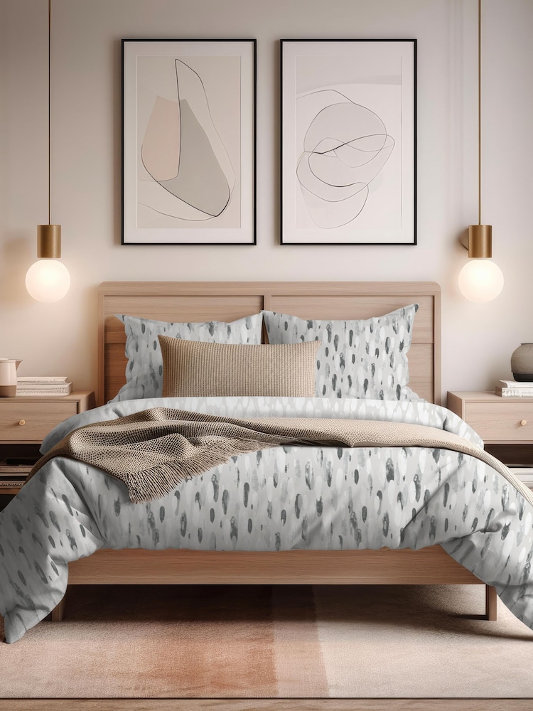Темно-серый постельный комплект Copenhagen Home Rayne - Изображение 2 из 2