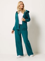 M&Co Green Wide Leg Joggers - Image 2 of 6