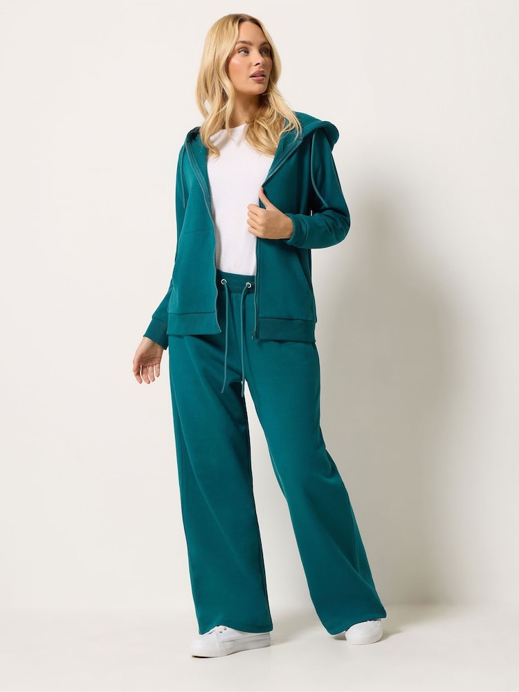 M&Co Green Wide Leg Joggers - Image 2 of 6