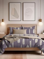 Copenhagen Home Damson Luka Duvet Cover Set - Image 1 of 2