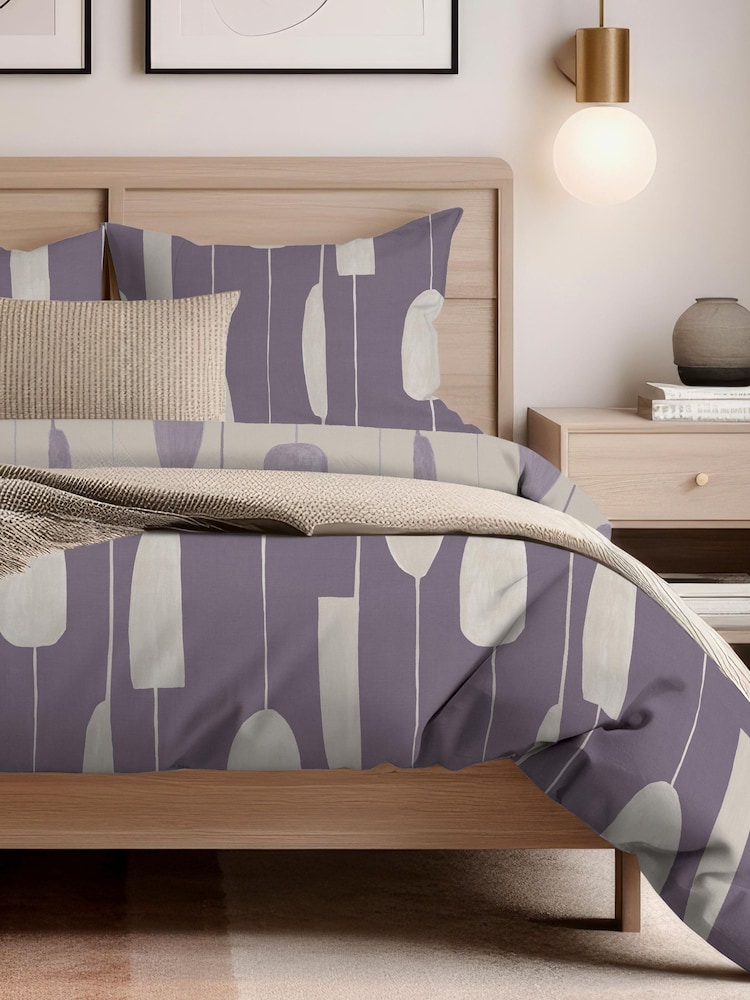 Copenhagen Home Damson Luka Duvet Cover Set - Image 2 of 2