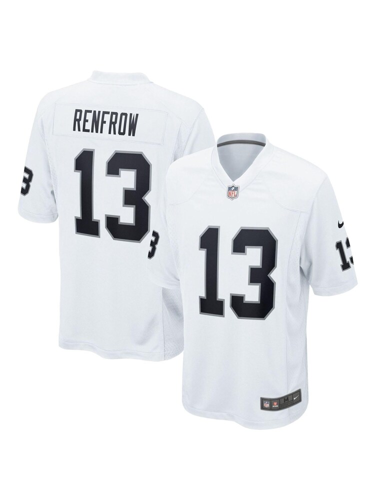 Nike White NFL Las Vegas Raiders Road Game Jersey - Hunter Renfrow - Image 1 of 3