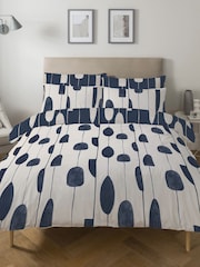 Copenhagen Home Navy Luka Duvet Cover Set - Image 3 of 4