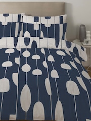 Copenhagen Home Navy Luka Duvet Cover Set - Image 4 of 4