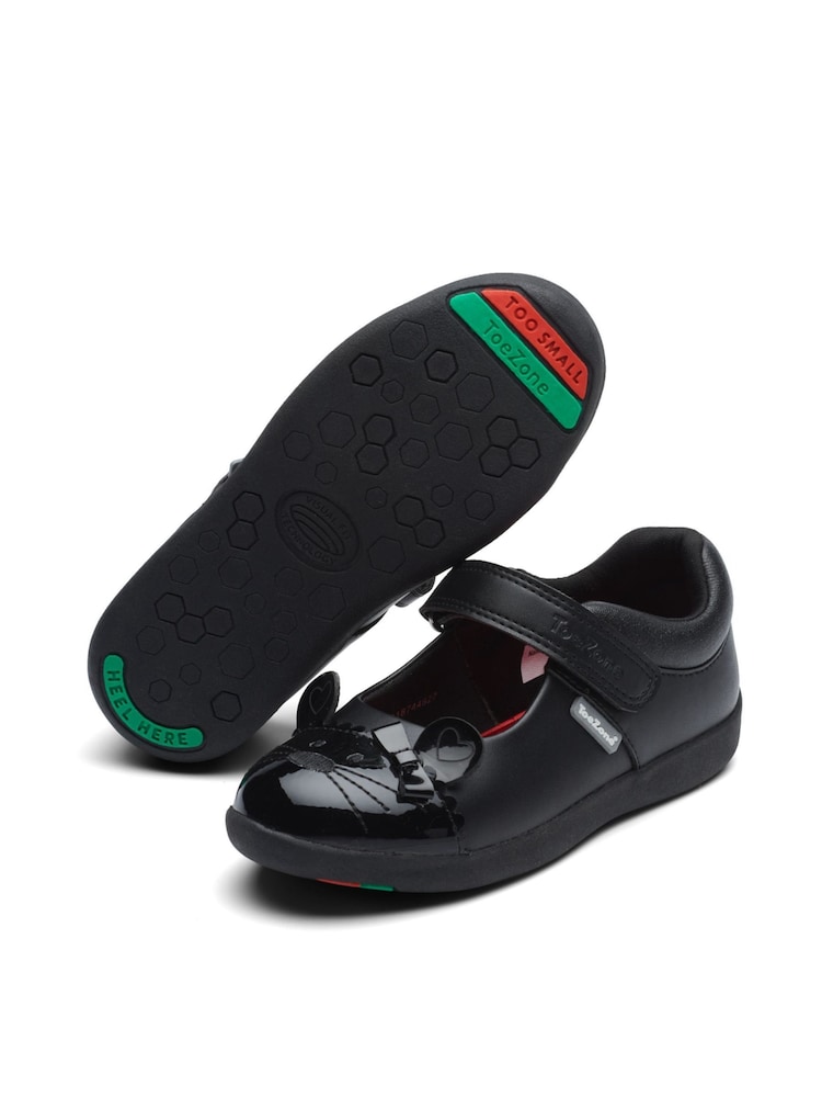 Toezone Zapatos IDA con bonito ratón Novedad detalle Super Cool para la escuela - Imagen 2 de 5