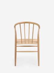 Jasper Conran London Set of 2 Oak Bray Dining Chairs - Image 5 of 6