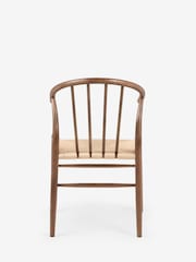 Jasper Conran London Set of 2 Walnut Bray Dining Chairs - Image 5 of 6