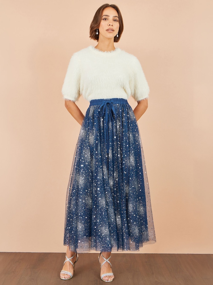 Yumi Star Glitrende Tyllskjørt - Bilde 1 av 5
