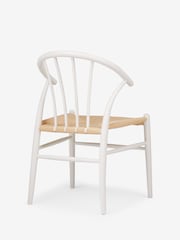 Jasper Conran London Set of 2 White Bray Dining Chairs - Image 4 of 6