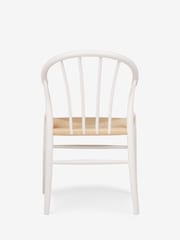 Jasper Conran London Set of 2 White Bray Dining Chairs - Image 5 of 6