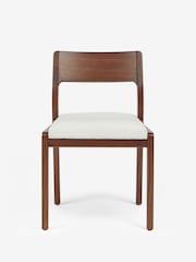 Jasper Conran London Set of 2 Natural Belgrave Dining Chairs - Image 2 of 6