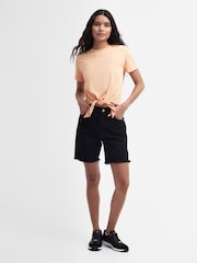 Barbour® International Soules Tie Front 100% Cotton T-Shirt - Image 3 of 7