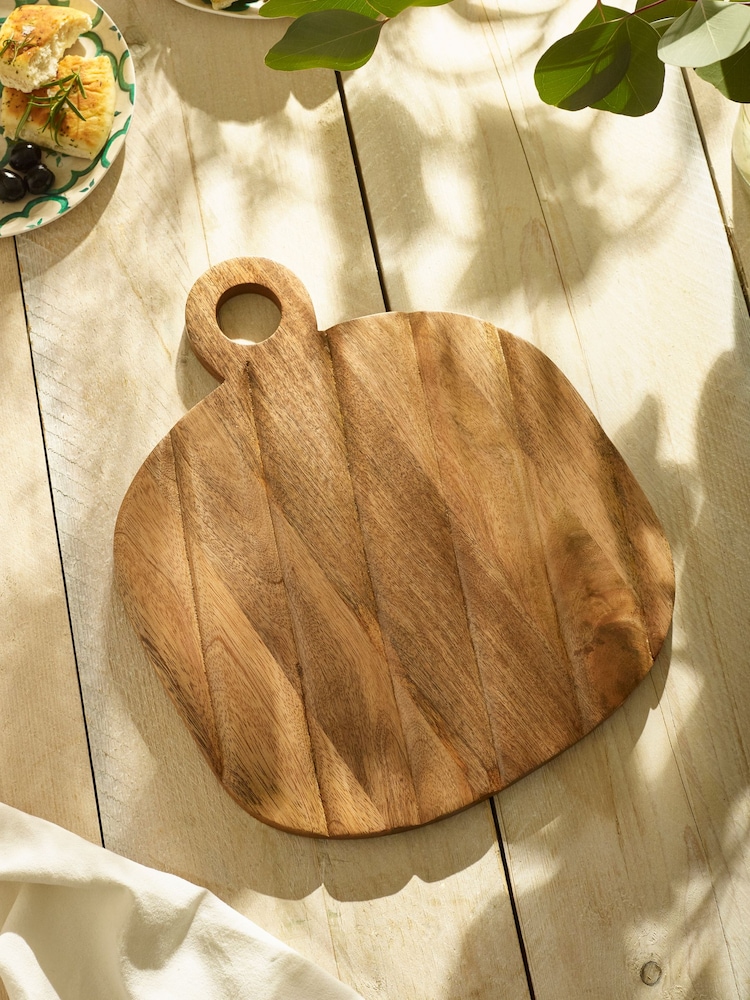 Natural Bronx Mango Wood Serve Board - Image 2 of 4