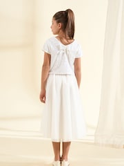 Angel & Rocket White Sequin Leonie Top & Skirt Set - Image 5 of 5